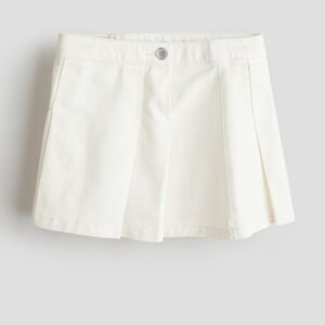 Darling H&M white denim skirt